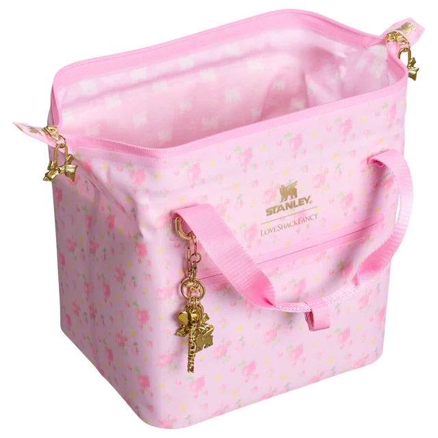 Stanley 1913 x LoveShackFancy All Day Julienne Mini Cooler – Ibiza Sunset Ikat Rose